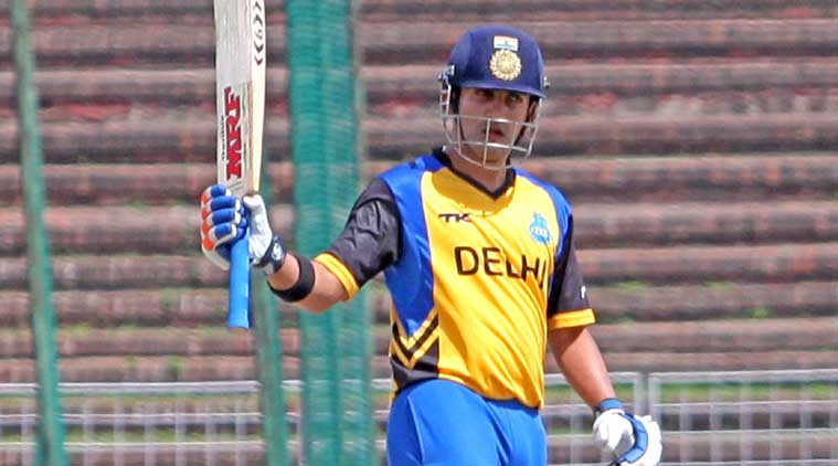 Delhi - Vijay Hajare Trophy Gambhir Splash Hit